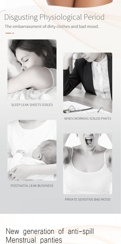 Sanliva Everyday Auslaufsichere Unterwäsche (5er-Pack)