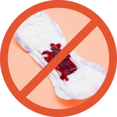 Kein durchnässter Unbehagen