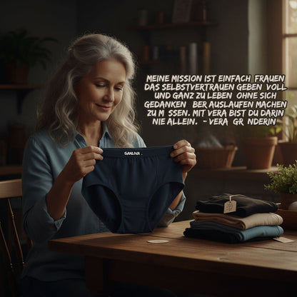 Sanliva Everyday Auslaufsichere Unterwäsche (5er-Pack)