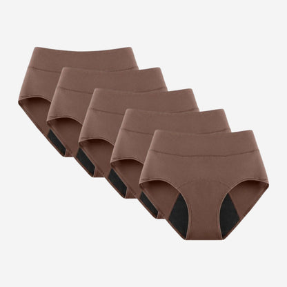 Sanliva Everyday Auslaufsichere Unterwäsche (5er-Pack)